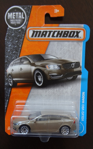 Matchbox 2017, Volvo V60 Wagon - 14/125 - ( Dorado )