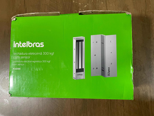 Fechadura Eletromagnética Intelbras 300kgf