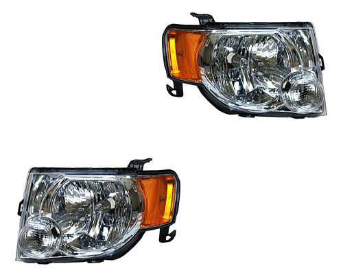 Par Juego Faros Ford Escape 2008 2009 2010 2011 2012 Tyc