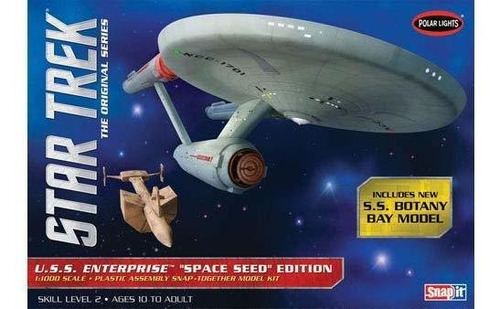 Espacio Modelo Kit De Luces Polares Star Trek Tos Uss Enterp