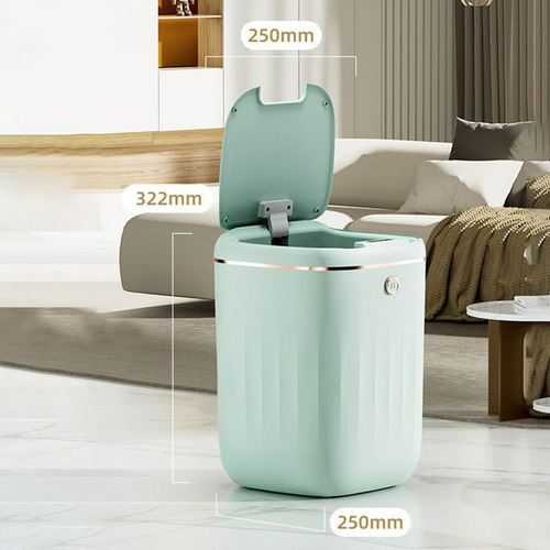 Cubo De Basura Inteligente Con Sensor De Movimiento Para