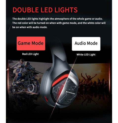 Imagen 4 de 10 de Auriculares Gamer Con Micrófono Pc Somic Gs-301 Usb