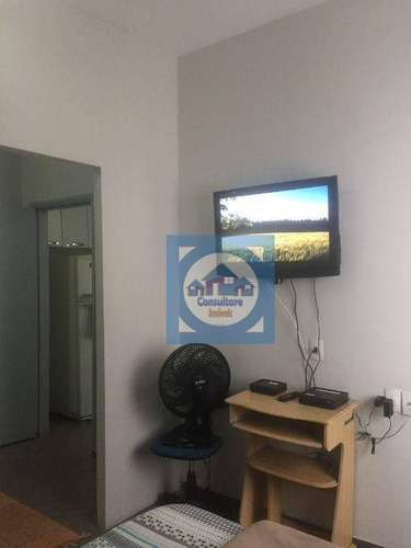 Imagem 19 de 20 de Kitnet Com 1 Dormitório À Venda, 37 M² Por R$ 254.000,00 - Gonzaga - Santos/sp - Kn0753