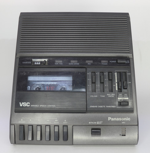 Panasonic Grabadora De Cassette Analógico/transcriptor Rr830 (Usado)