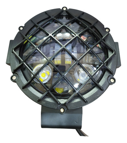 Faro Led Redondo 7 Pulgadas Drl Blanco Y Ambar