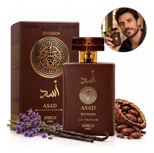 Isabelle La Belle Perfume Árabe Asad Bourbon Original Masculino 100ml