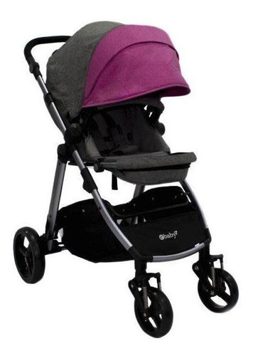 Coche Paseador Liviano Ebaby Sarul Deluxe Rosa