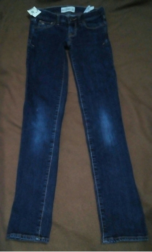 Jeans Abercrombie Talla  12jr Slim