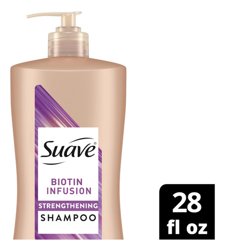 Suave Biotin Infusion Shampoo Con Biotina 828 Ml
