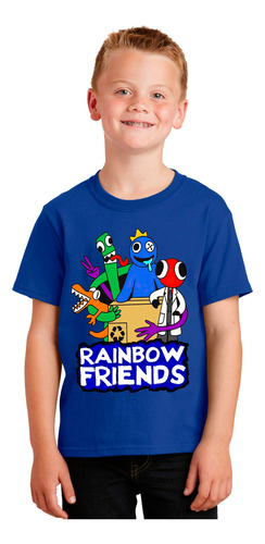 Rainbow Friends Camisetas Remeras Para Niños