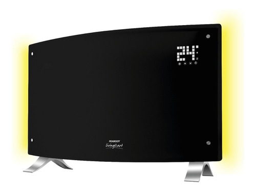 Imagen 2 de 9 de Vitroconvector Calefactor Led Peabody Pe-vqdl20 Curvo 2000w
