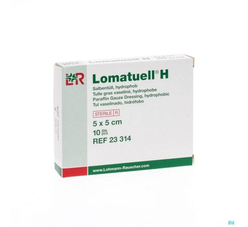 Lomatuell H Cobertura De Gaze Parafinada 5 X 5 C/10 L&r