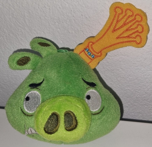 Pelúcia Rei Angry Birds Mc Donalds Antiga (Usado)