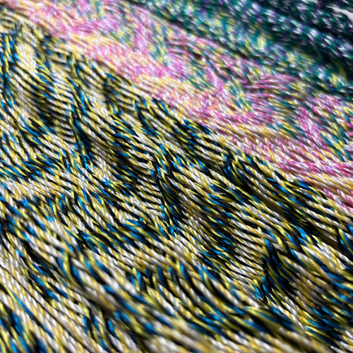 Imagen 6 de 7 de Hamaca Artesanal Maya De Nylon Matrimonial Premium Verde