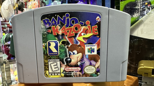 Banjo- Kazooie Nintendo 64 Original Funcional *play Again* (Reacondicionado)