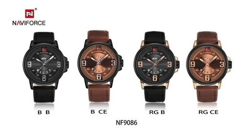 Relógio Masculino Esporte Fino Naviforce Com Frete Grátis
