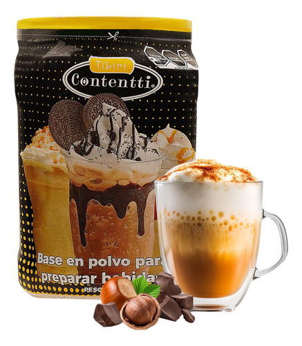 Café Cappuccino Chocoavellana 1kg Tíbiri Contentti.