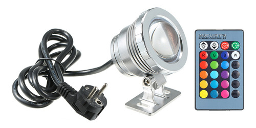 Lámpara Led Rgb Sumergible Ca 85-265v 10w