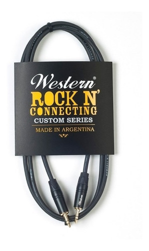 Cable Mini Plug Mini Plug Stereo Trs/trs 3 Metros Western