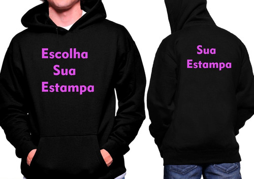 moletom estampa personalizada