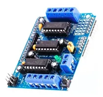 Comprar L293d L293 Stepper Driver Motor Shield 4 Motores Desarrollo