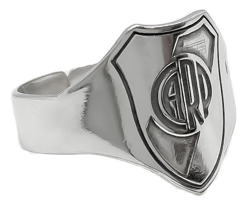 Anillo Escudo Equipo FĂștbol Argentina Plata 925 C - Grande Plata 925