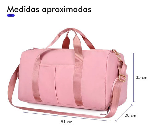Mochila Gimnasio Deportiva Gran Capacidad Resistente Ligera Color Violeta
