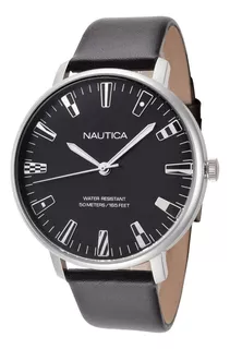 Reloj Nautica Men Napcrf910 Color de la malla Negro Color del bisel Negro Color del fondo Negro