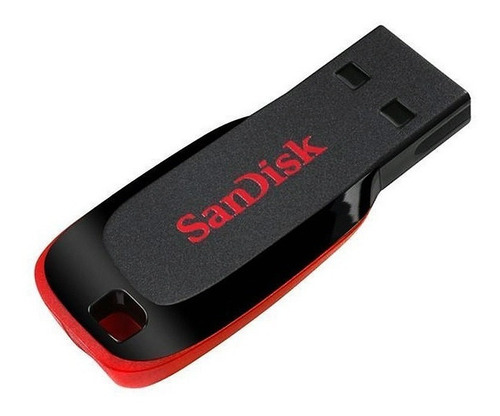 Pendrive 128gb Sandisk Cruzer Blade Usb Pen Drive Oficial