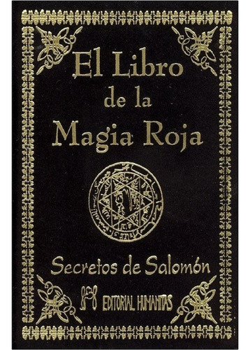 El Libro de la Magia Roja Secretos de Salomón Tapa Dura