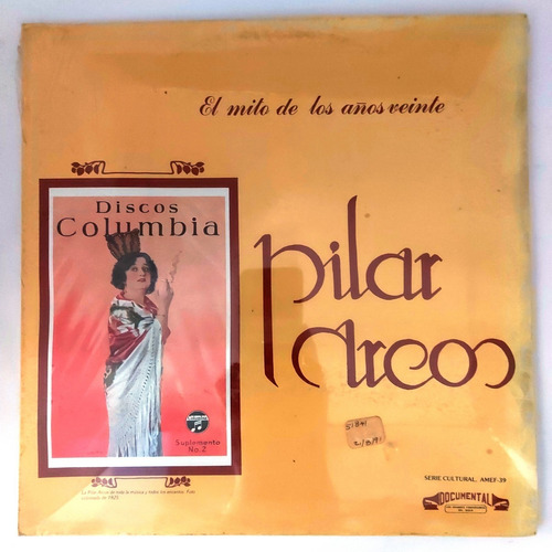 Pilar Arcos - El Mito De Los Años Veinte  Cerrado  Lp