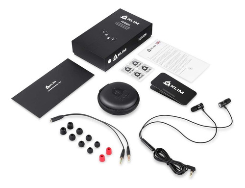 Klim Fusion - Auriculares Con Micrófono Y Audífonos De Larga