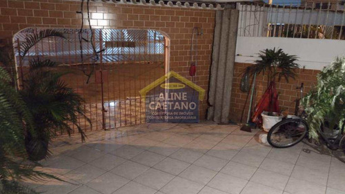 Casa Com 3 Dorms, 1 Nos Fundos Com Wc, Tupi, - Vact955