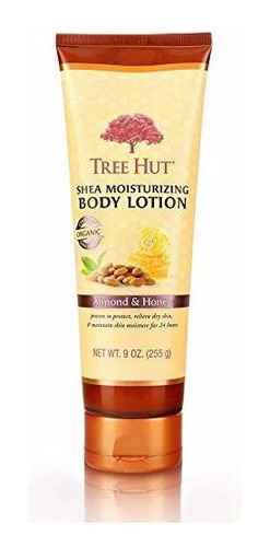 Árbol Hut Shea Loción Hidratante Corporal Almendra Y Miel, 9