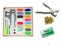 Comprar Kit Maquina Y Broches Para Ropa , Jean, Lona , Cuero , Pvc
