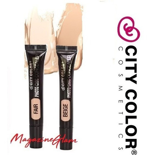 Imagen 4 de 4 de Corrector De Ojeras City Color Photo Chic