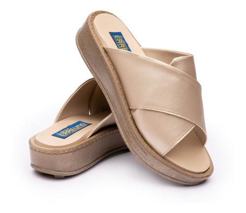 Imagen 3 de 5 de Sandalias Confort Erreuno Modelo Gema