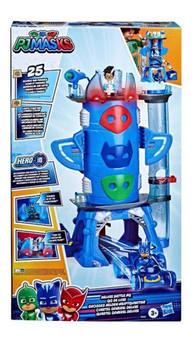 Cuartel General Pj Masks Play Set Battle Luces Sonido Hasbro