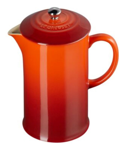 Cafeteira Prensa Francesa Le Creuset Café Vermelho Cayenne