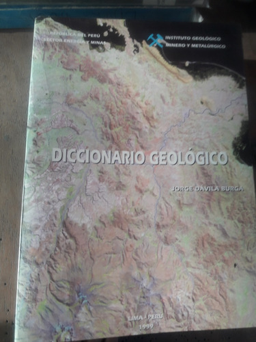 Libro Diccionario Geologico Burga