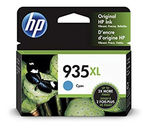 Hp 935xl - Cartucho De Tinta En Color Cian