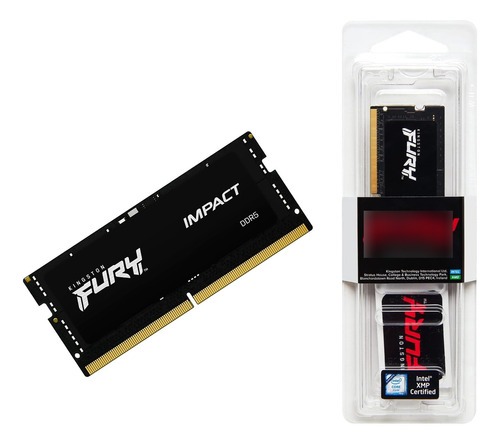 Memória Ram 32gb Ddr5 Notebook Kingston Fury Impact 4800mhz