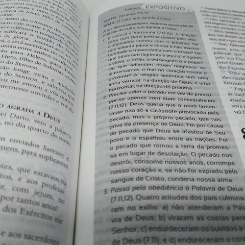 Imagem 5 de 6 de Bíblia De Estudo Feminina Hernandes Dias Lopes Pink Índice