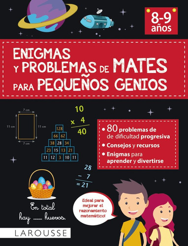 Libro Enigmas Y Problemas De Mates Para Pequeãos Genios ...