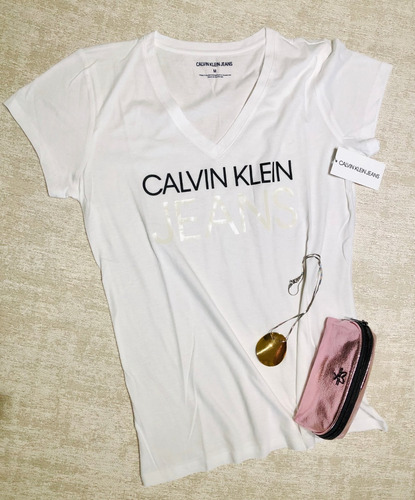 Remeras Importadas Calvin Klein Blanca