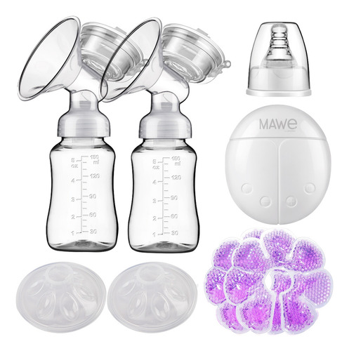 Extractor Leche Materna Eléctrico Automático Kit Doble 150ml