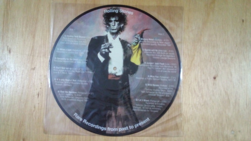Rolling Stones Lp Picture Rare Recordings Mick Jagger Keith