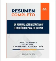 Comprar Libro: Un Manual Administrativo Y Tecnológico Para Su Tecnol