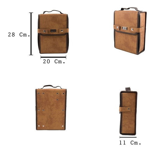 Imagen 6 de 8 de Kit Bolso Matero Serie 2 Completo Termo Mate Latas Capibara