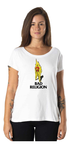 Remeras Mujer Bad Religion |de Hoy No Pasa| 1 V